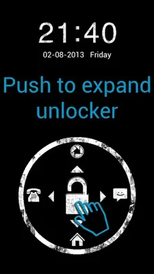 Dark Grunge GO Locker Theme android App screenshot 2